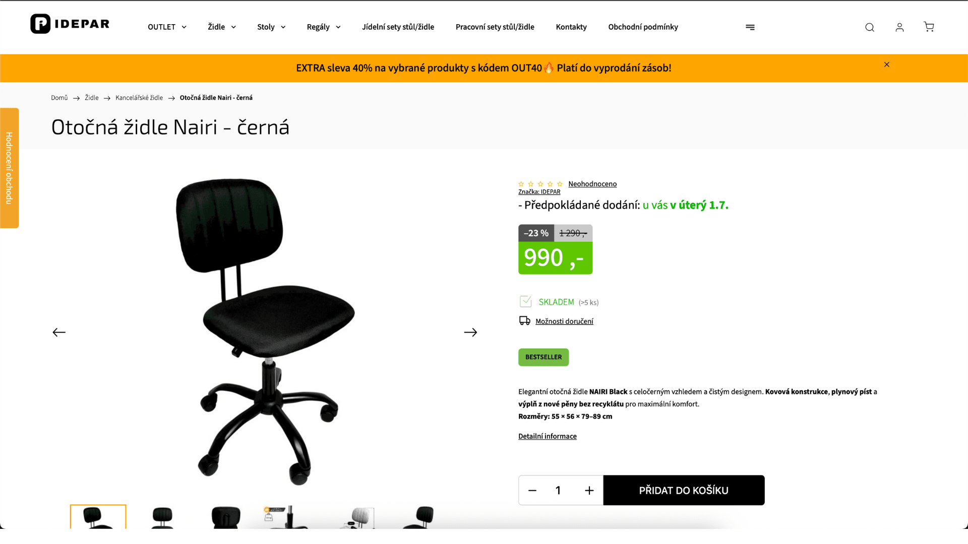 idepar detail produktu