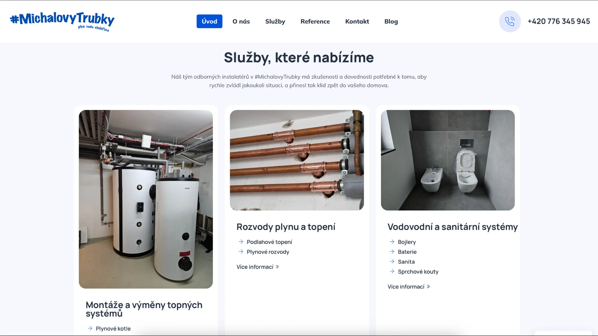 Michalovytrubky Sluzby
