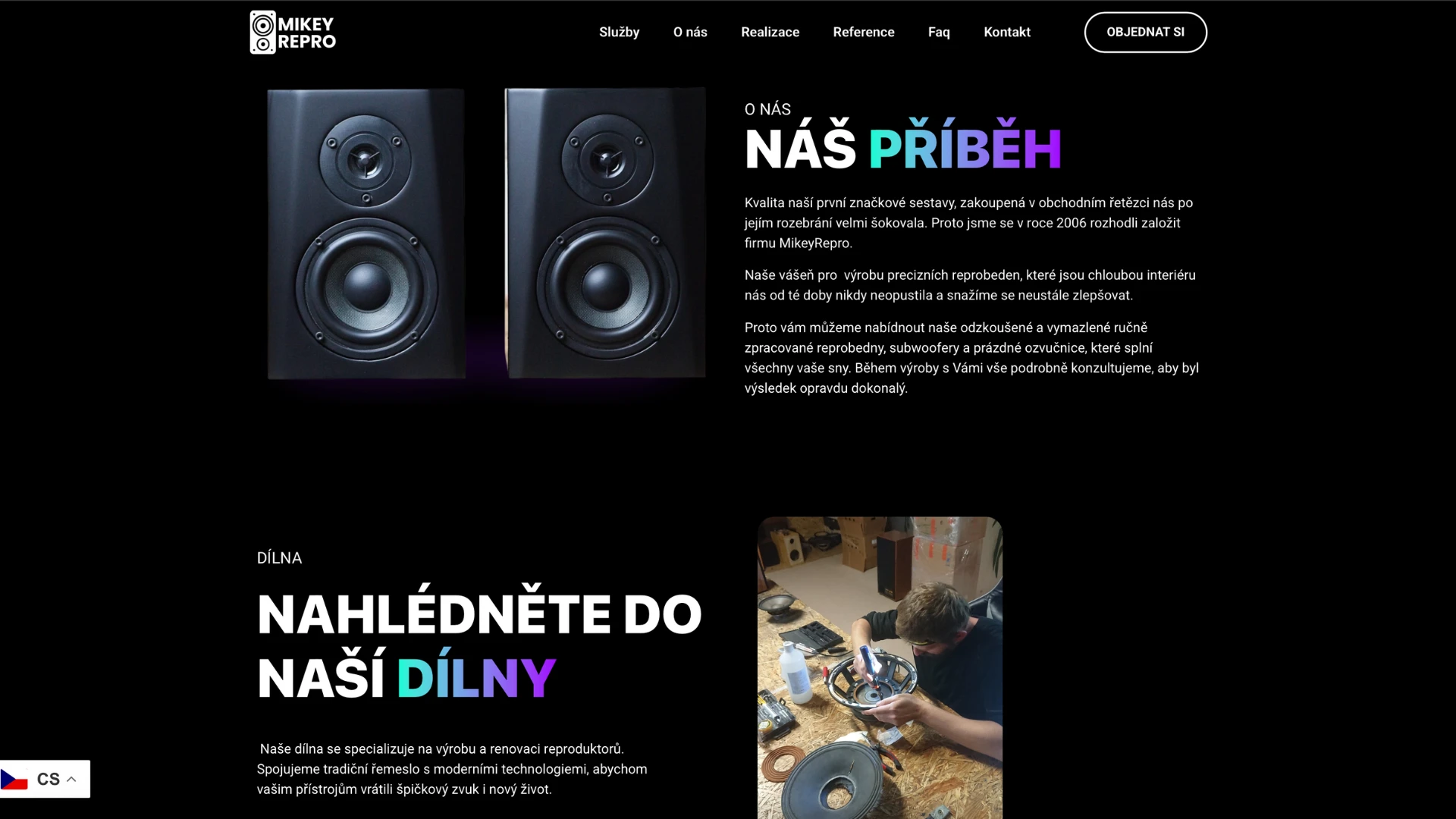 Mikeyrepro.eu Nas pribeh