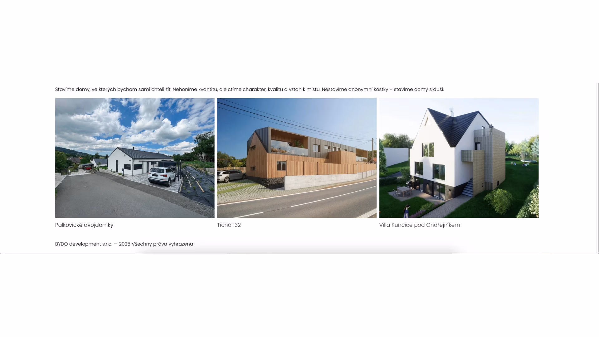 Realizace projektu BYDO – Palkovice Ticha Kuncice