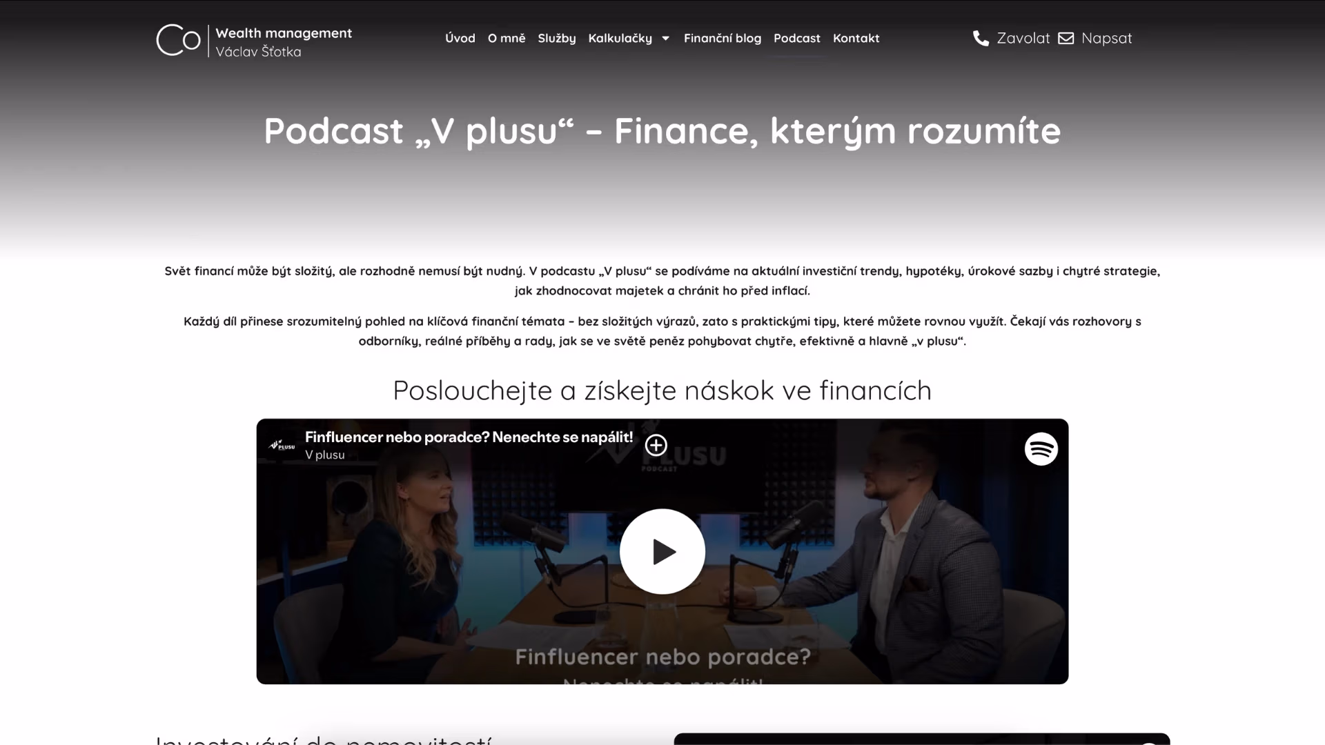 VaclavStotka podcast