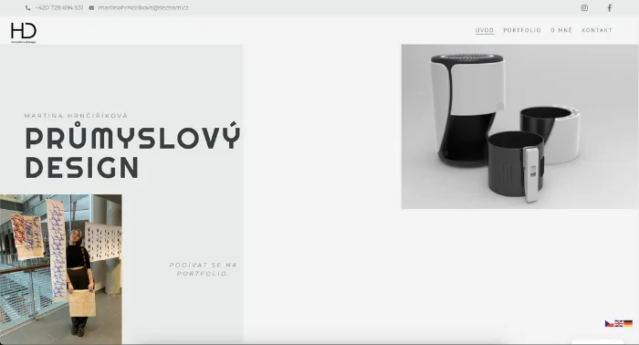 hrncirikovadesign web