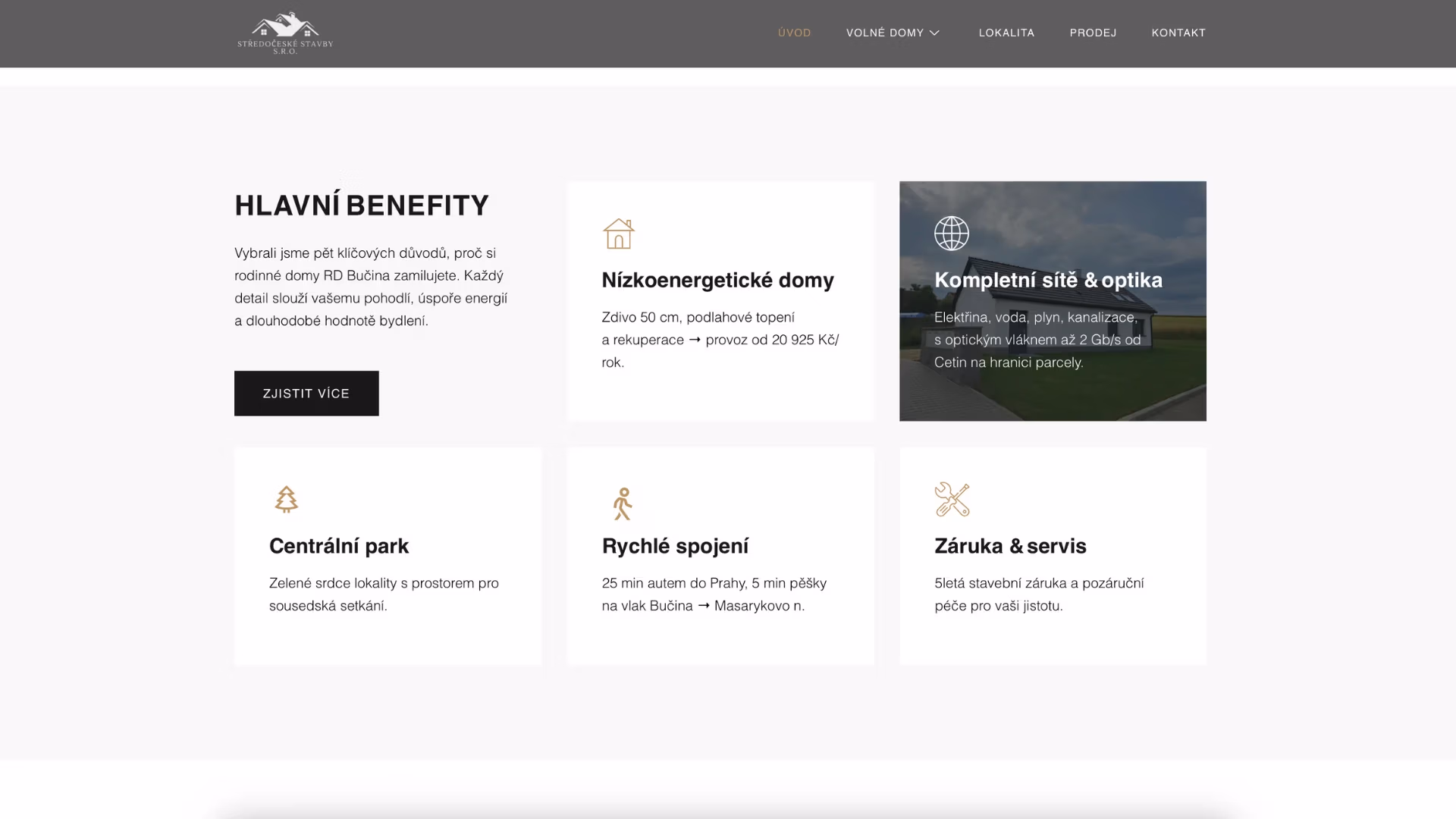 rdbucina.cz hlavni benefity